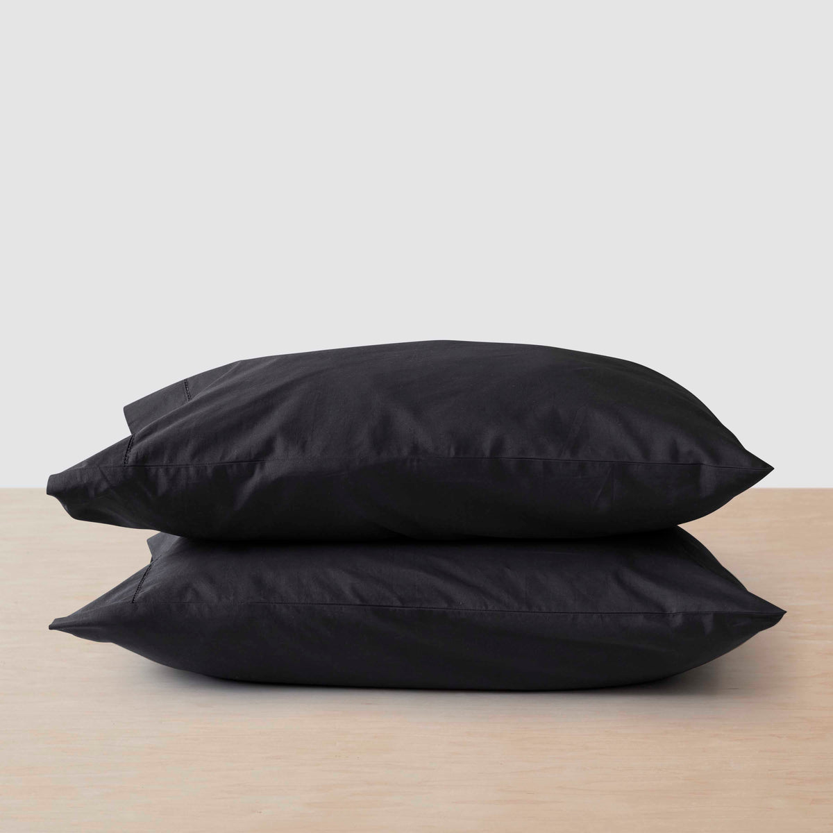 Stonewashed Organic Cotton Percale Pillowcases
