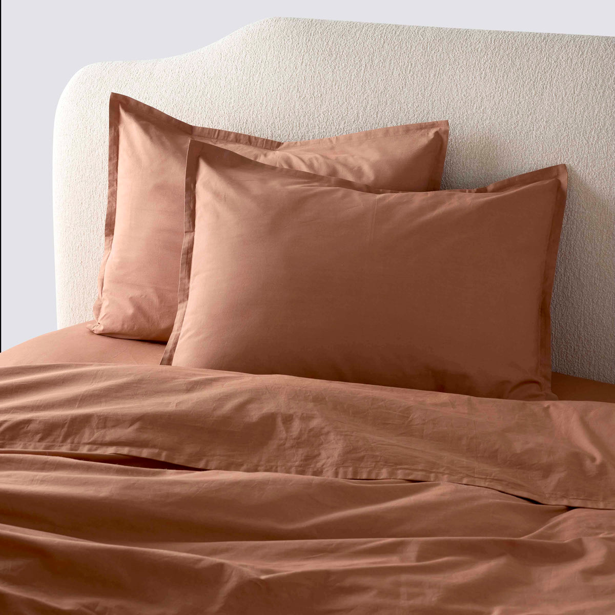 Stonewashed Organic Cotton Percale Duvet Cover
