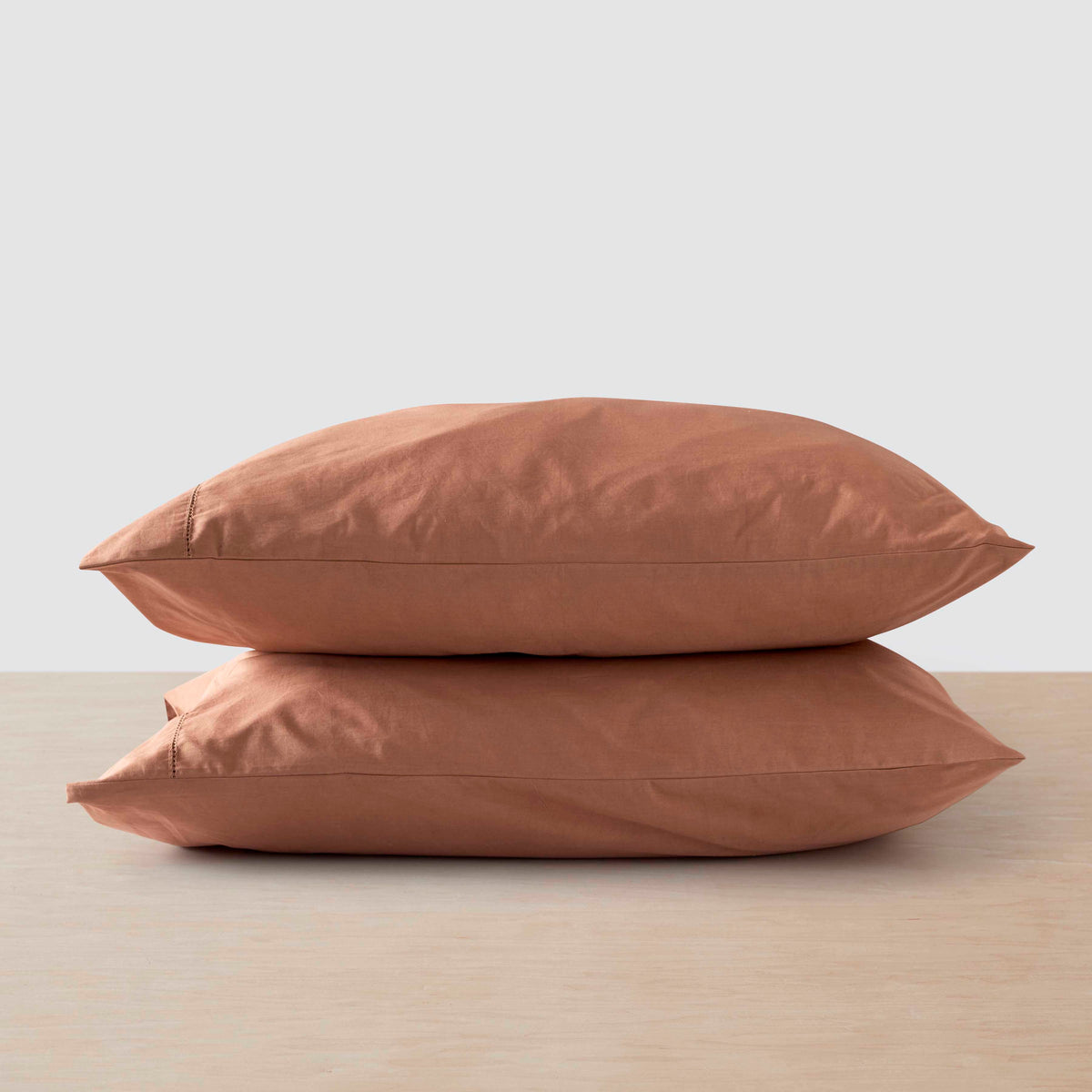 Stonewashed Organic Cotton Percale Pillowcases