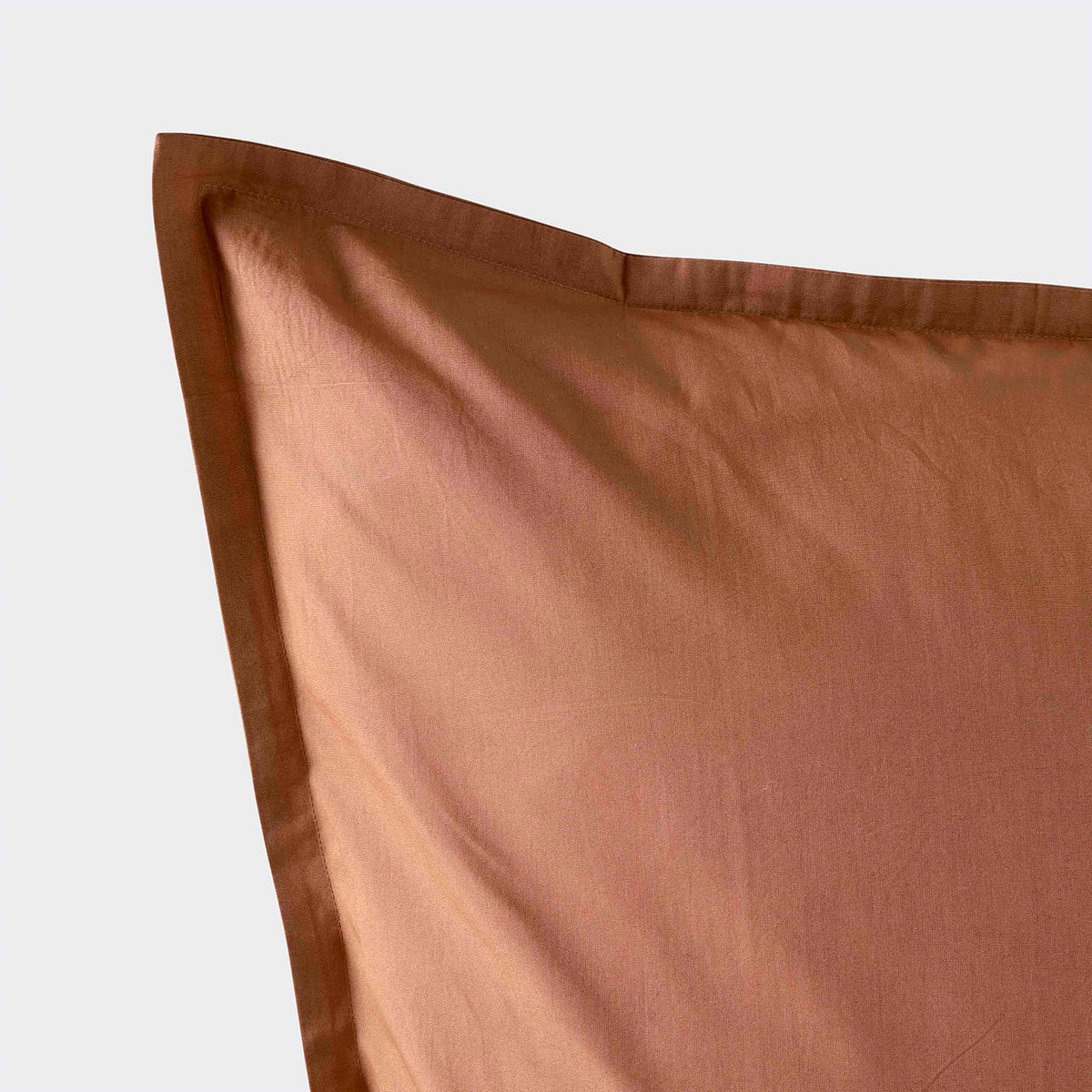 Stonewashed Organic Cotton Percale Euro Shams