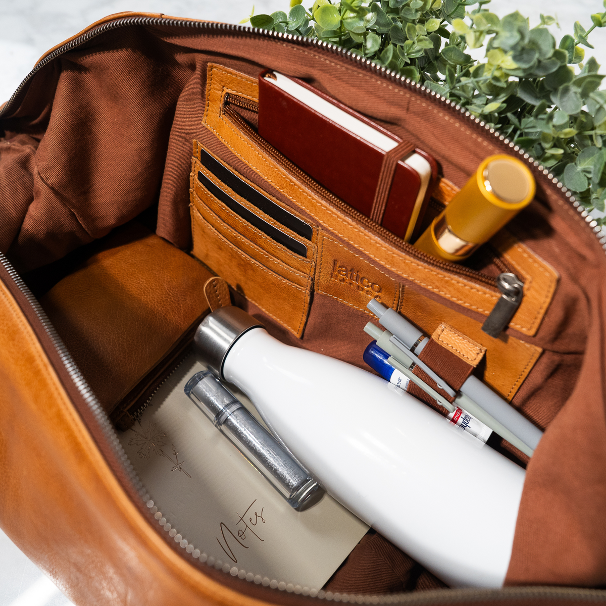 Cabo Oversized Leather Sling Bag