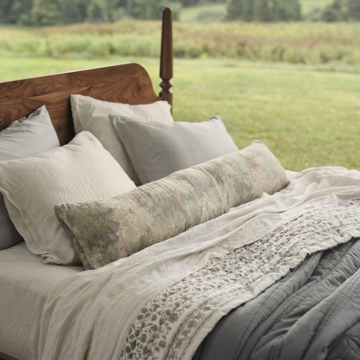 Lianna Block Print Quilt