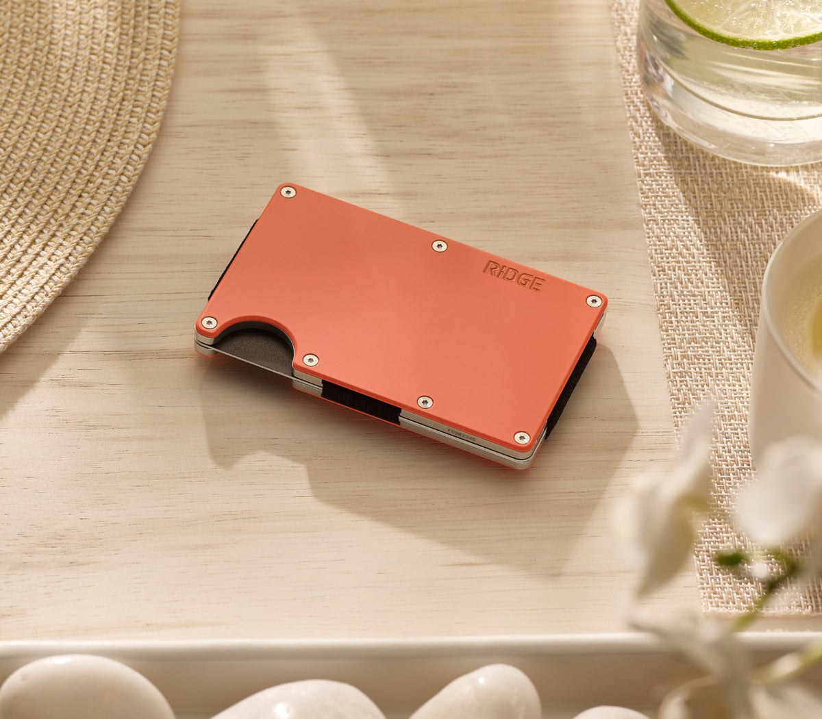 Ridge Wallet - Just Peachy
