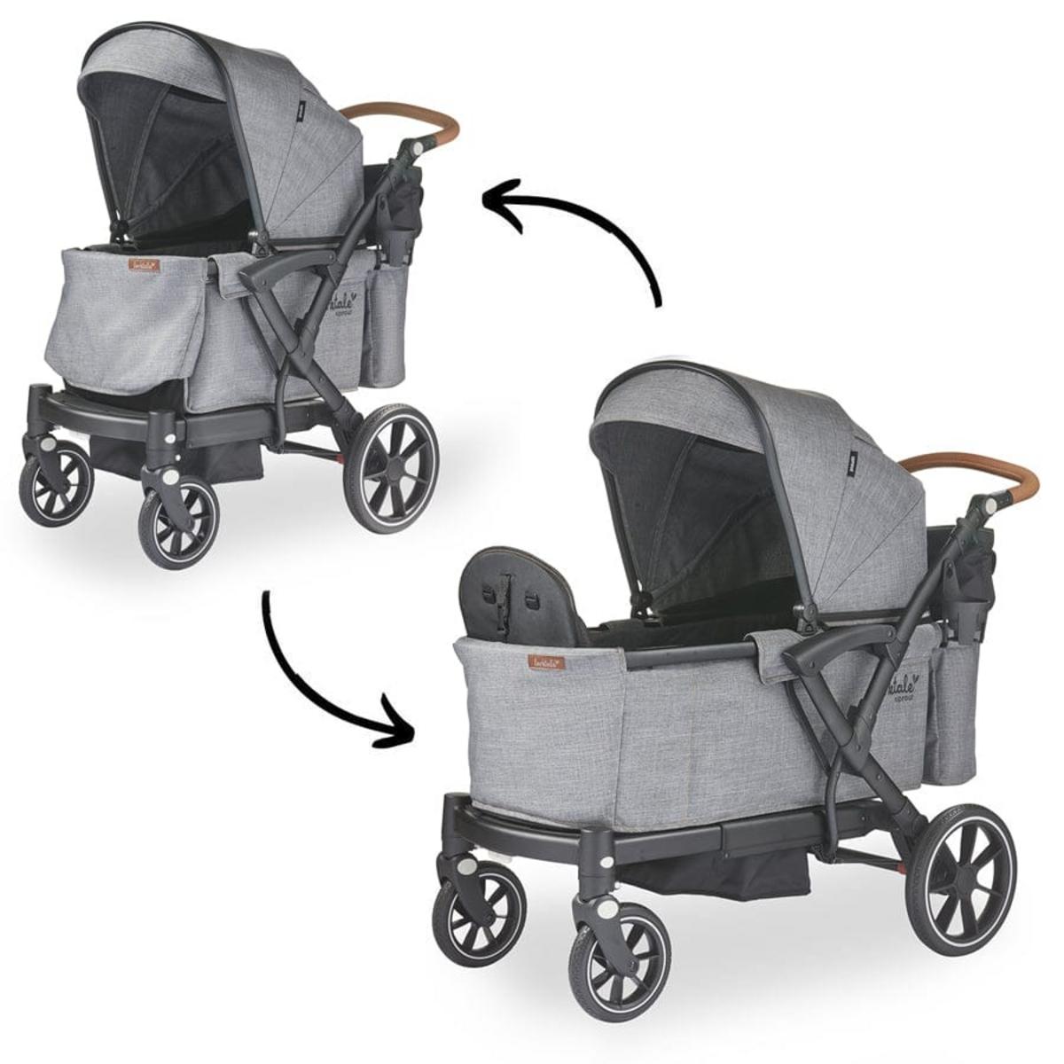 Larktale OPEN BOX Sprout V2 Single-to-Double Stroller Wagon