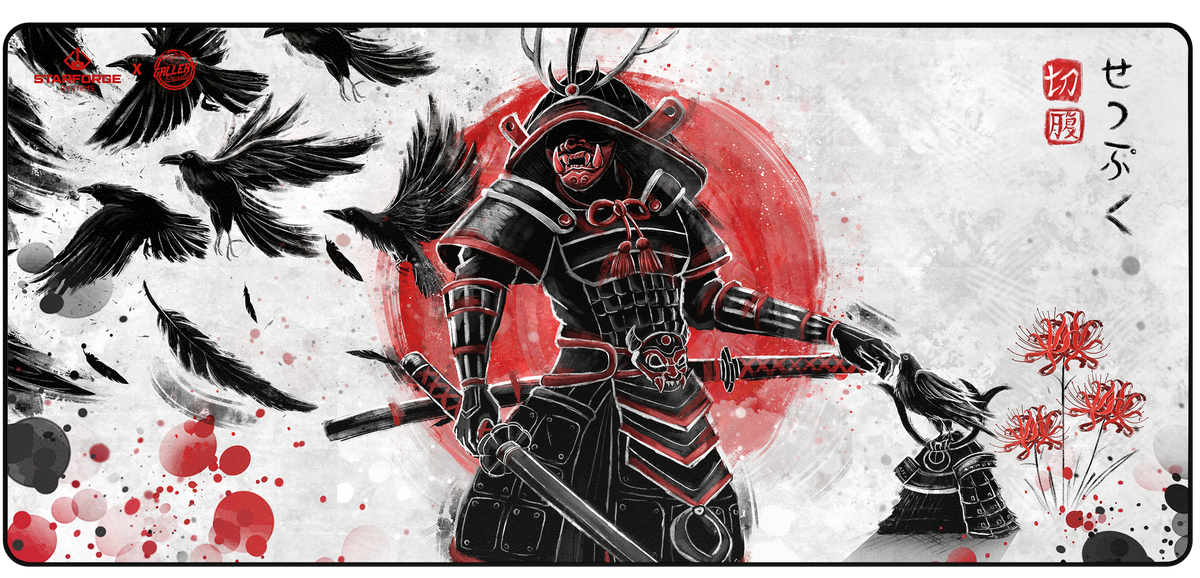 Ruby Art Samurai - Desk Mat