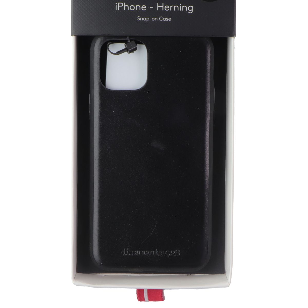 dbramante1928 Herning Snap-On Case for Apple iPhone 11 Pro - Black Leather - New
