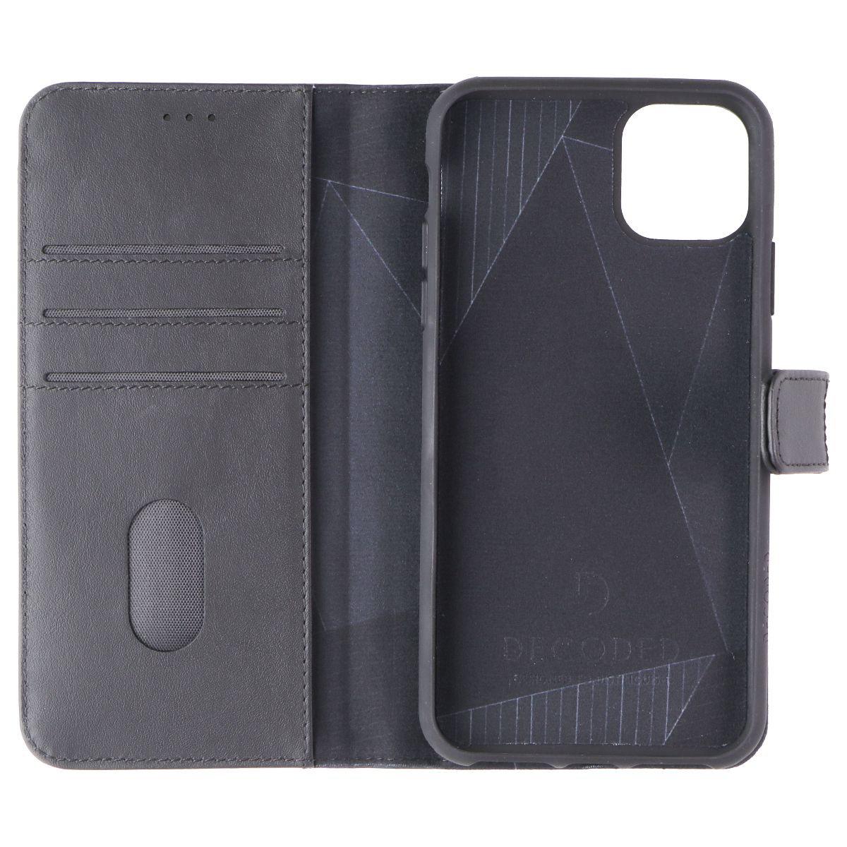 Decoded Detachable Wallet Case for Apple iPhone 11 Pro Max - Black - New