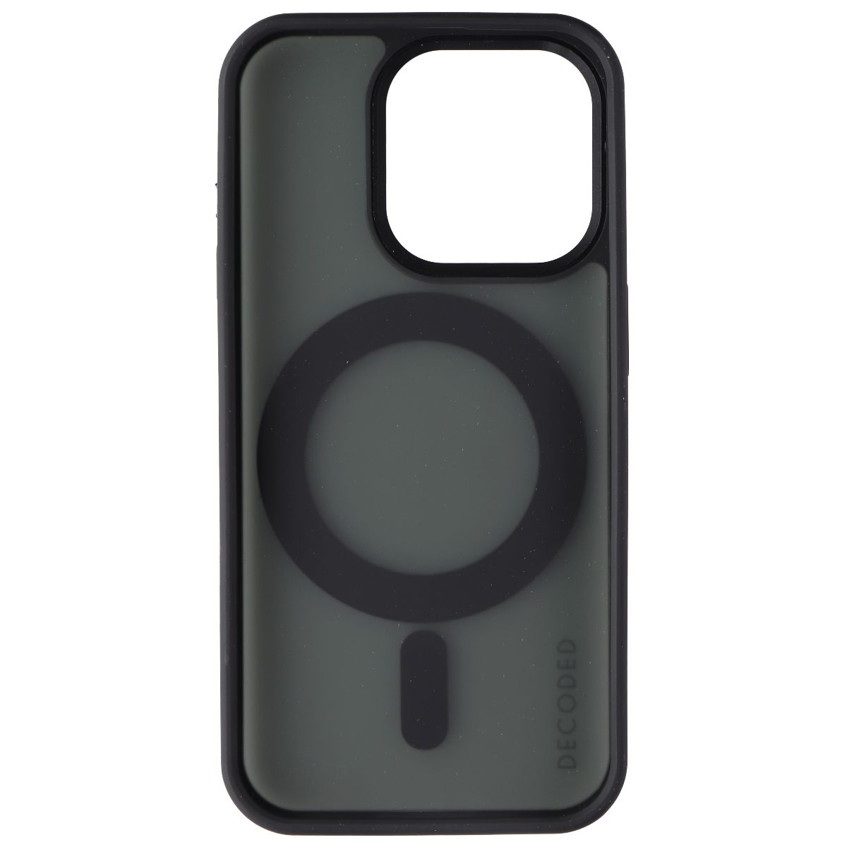 Decoded 360 Loop Stand Back Cover for MagSafe for iPhone 15 Pro - Frost Black - New