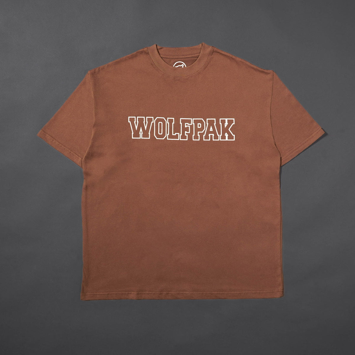 Men's Varsity Tee Mocha Brown