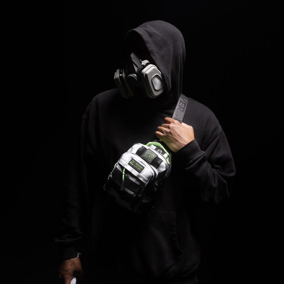 4L Mini Tactical Sling Bag Graffiti Green