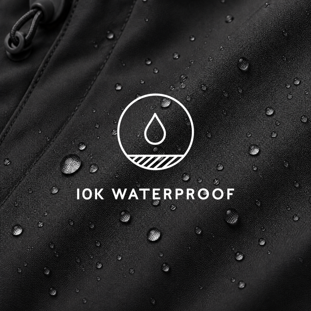 Dalton Womens Longline Waterproof Insulated Coat - Black