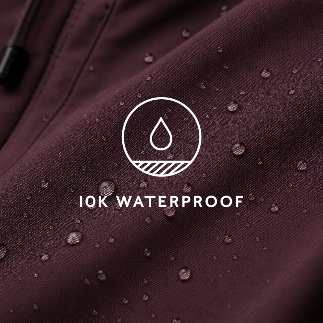 Dalton Womens Longline Waterproof Insulated Coat - Huckleberry