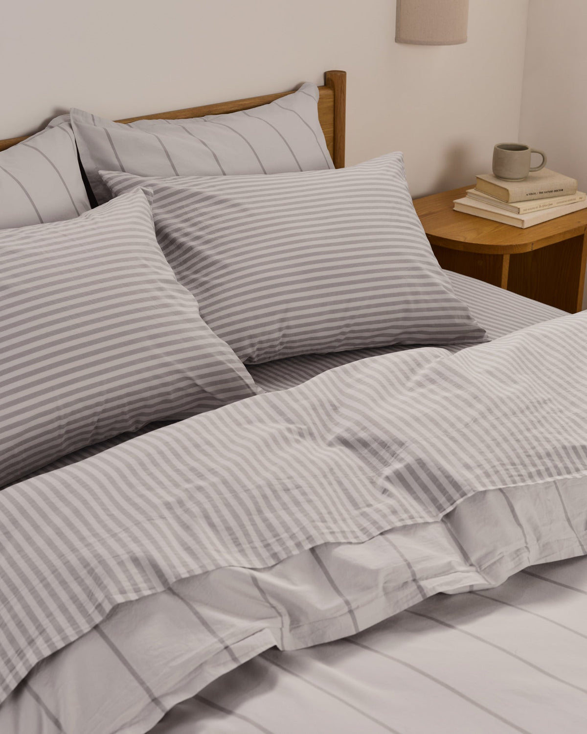 Percale Venice Set - Pebble Stripe TW/XL