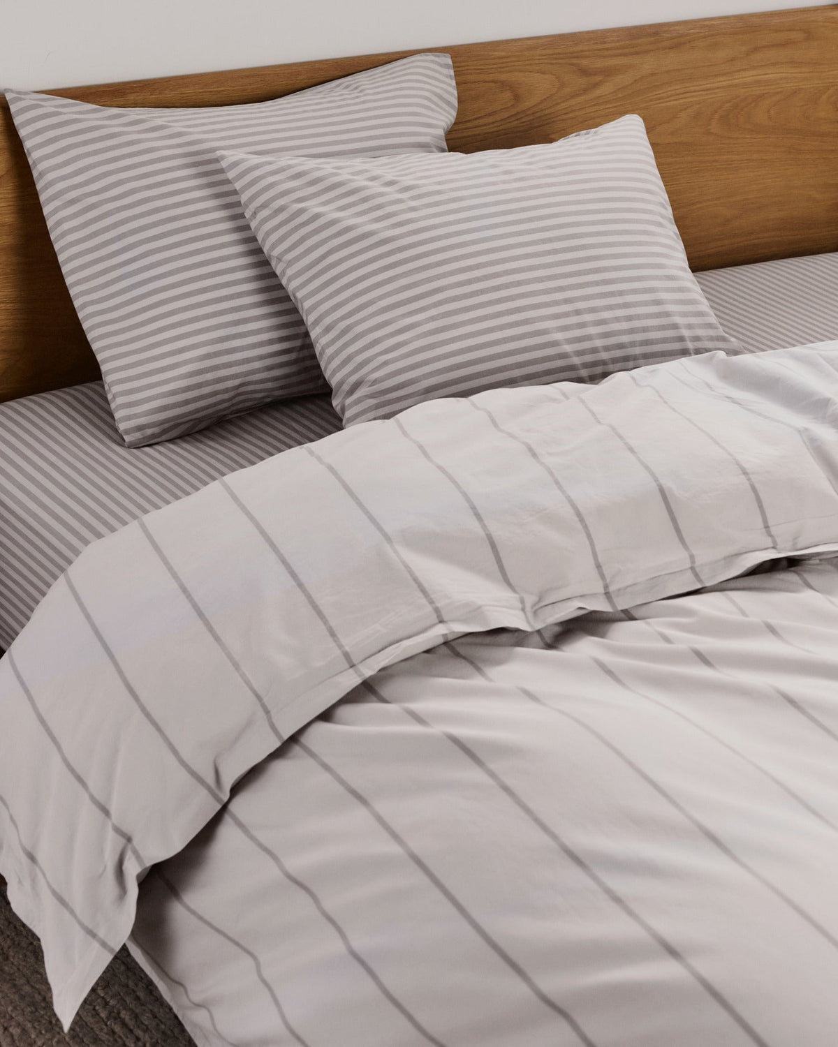 Percale Venice Set - Pebble Stripe TW/XL