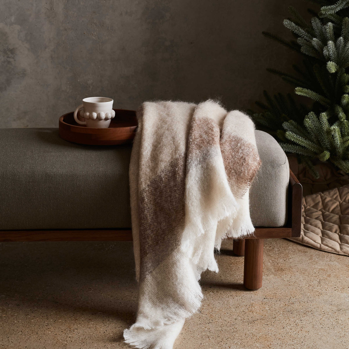 Delaney Mohair Throw