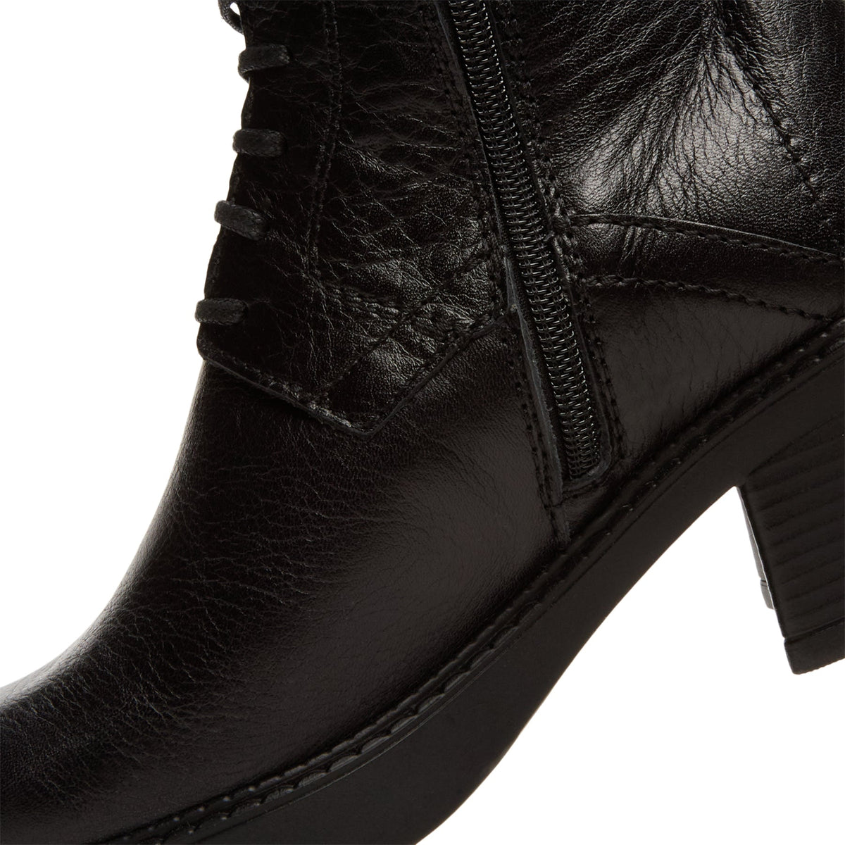 Miista Sigrid Black Tall Boots (Black)
