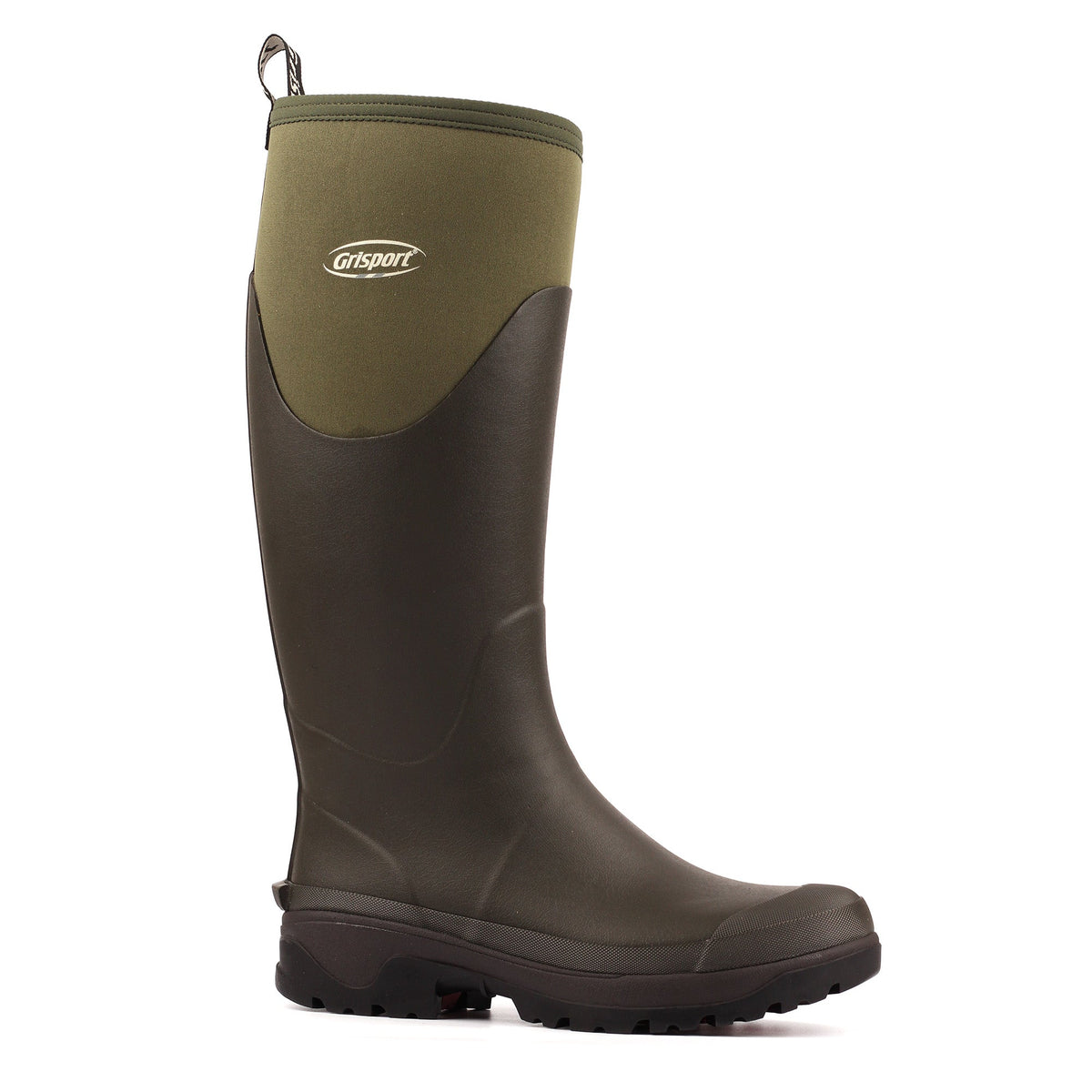 Grisport Mudmaster Premium Unisex Neoprene Wellington - Green
