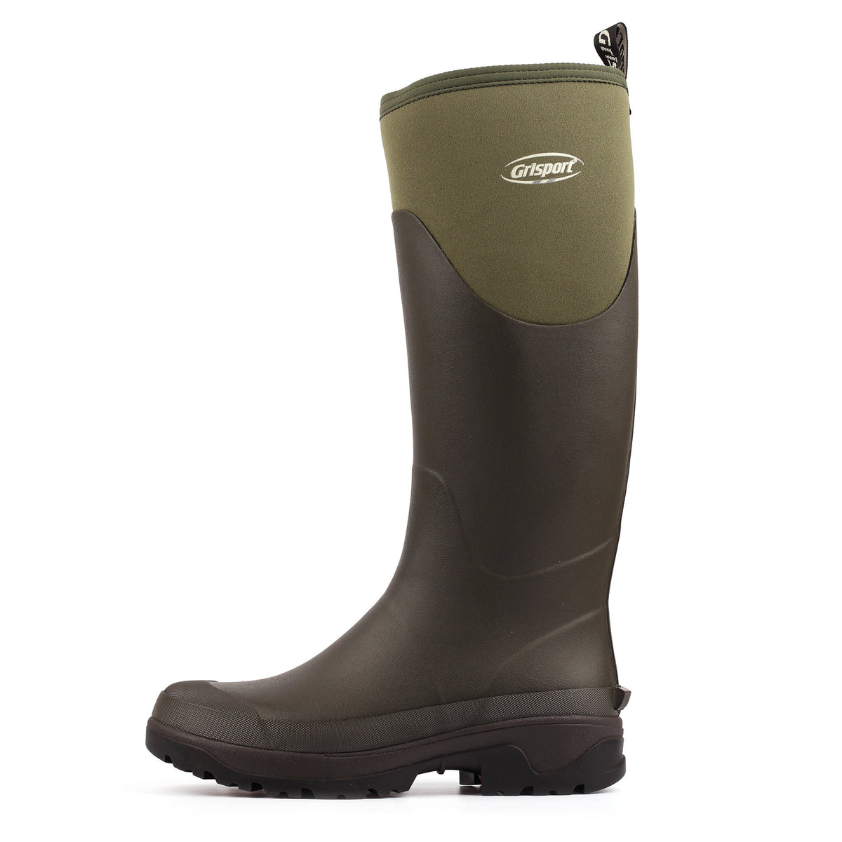 Grisport Mudmaster Premium Unisex Neoprene Wellington - Green