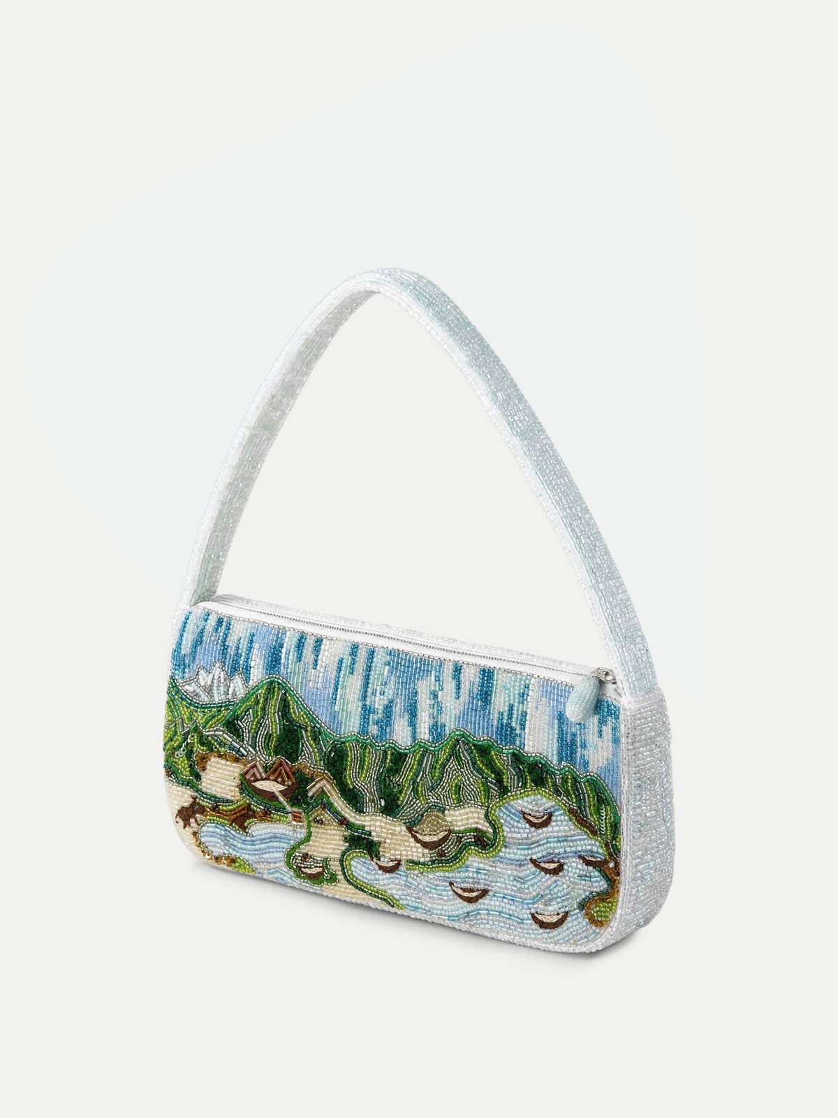 Pauline Beaded Shoulder Bag