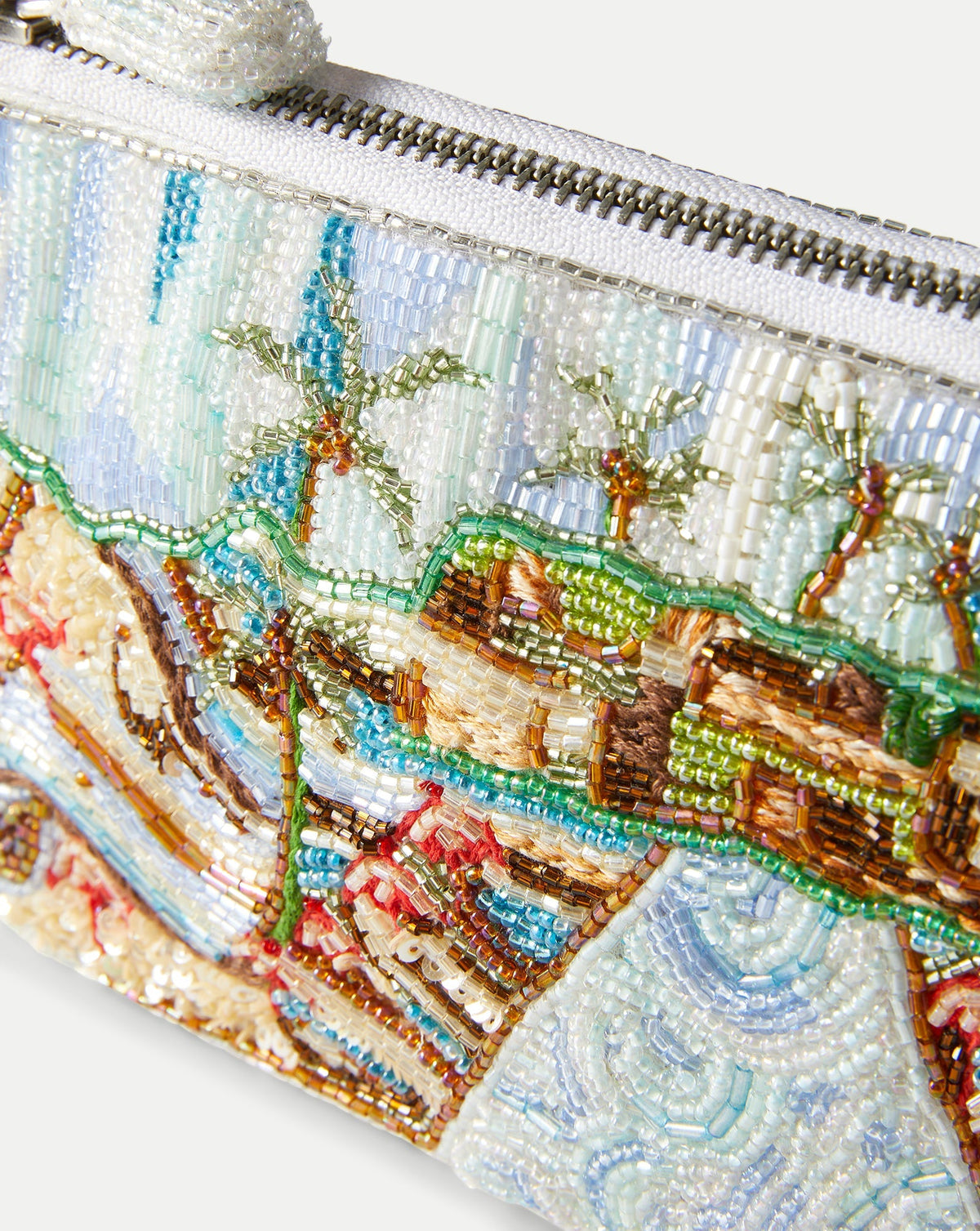 Pauline Beaded Shoulder Bag