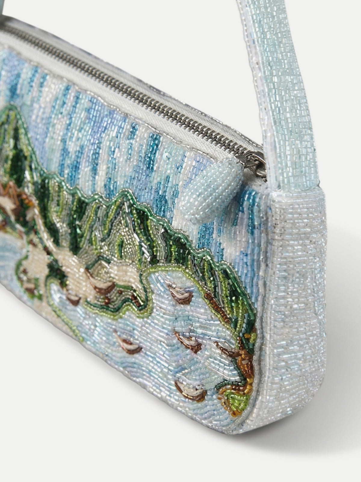 Pauline Beaded Shoulder Bag