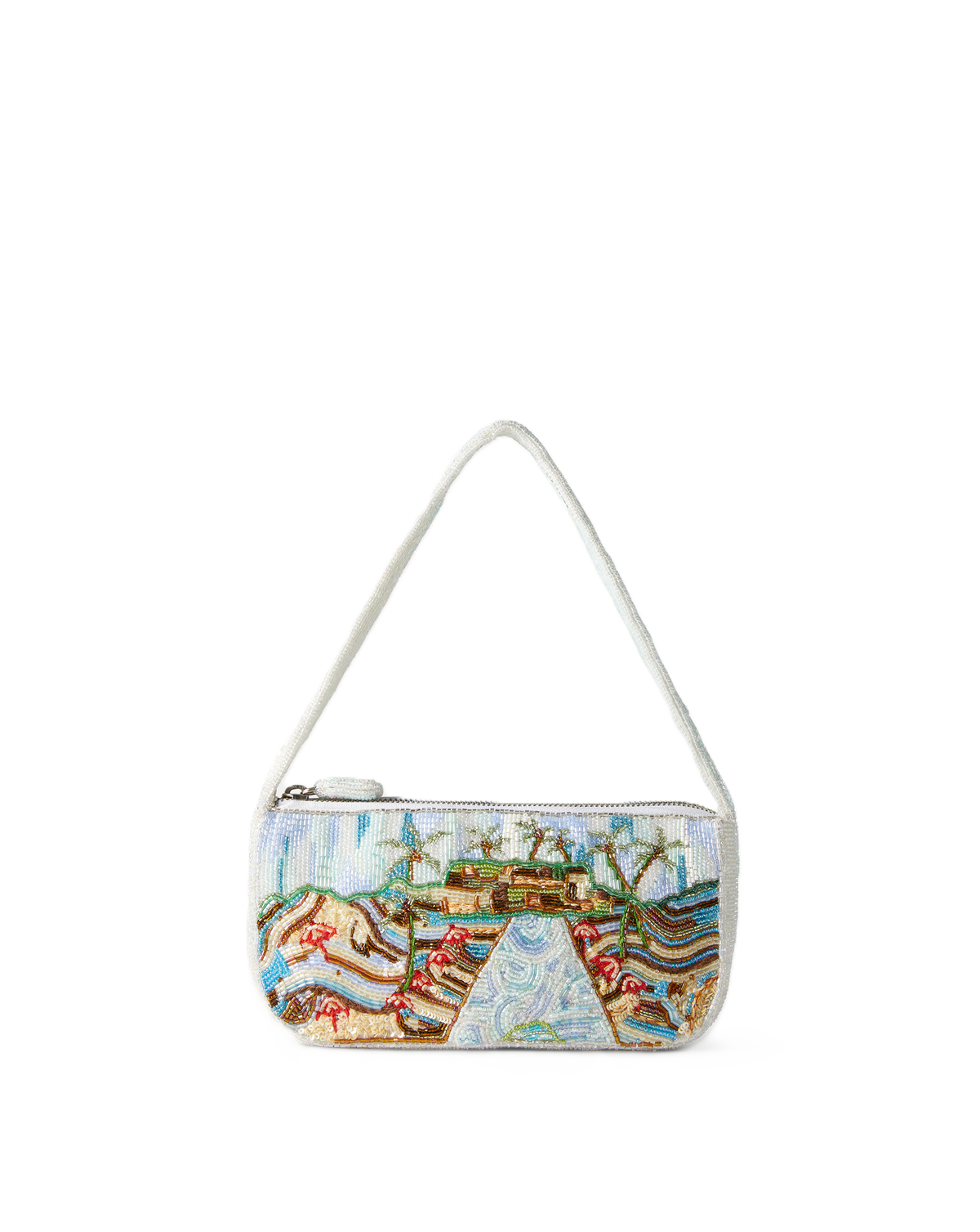 Pauline Beaded Shoulder Bag