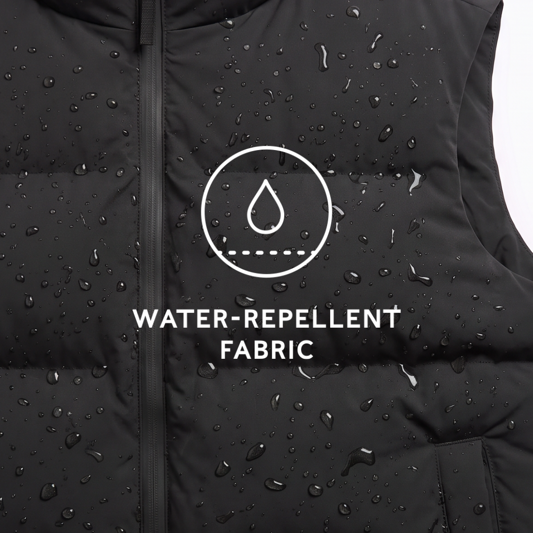 Elyna Womens Shower Resistant Insulated Gilet - Black