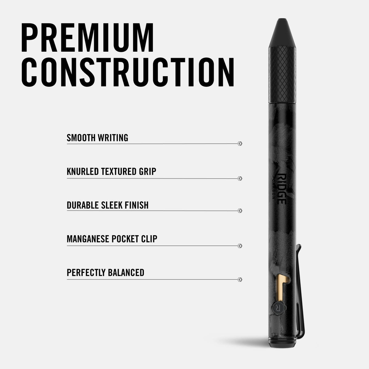 Daily Writer Kit - Forged Carbon