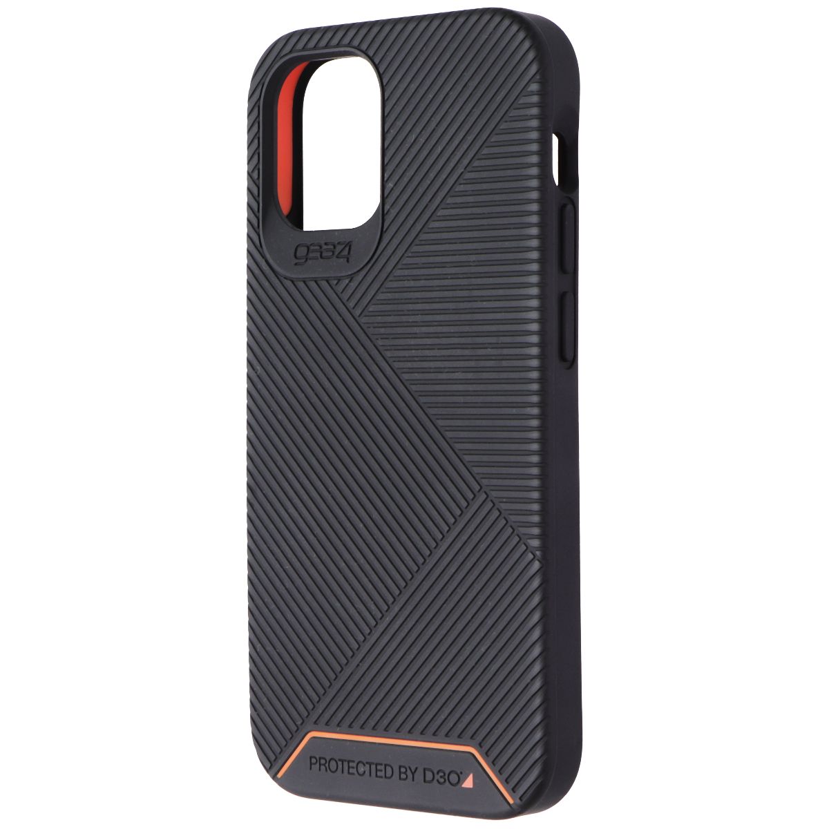 Gear4 Battersea Series Case for Apple iPhone 12 mini - Black/Orange - New