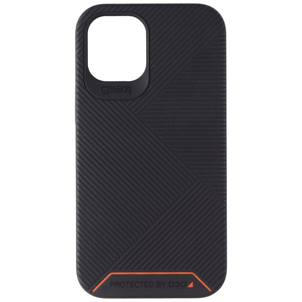 Gear4 Battersea Series Case for Apple iPhone 12 mini - Black/Orange - New