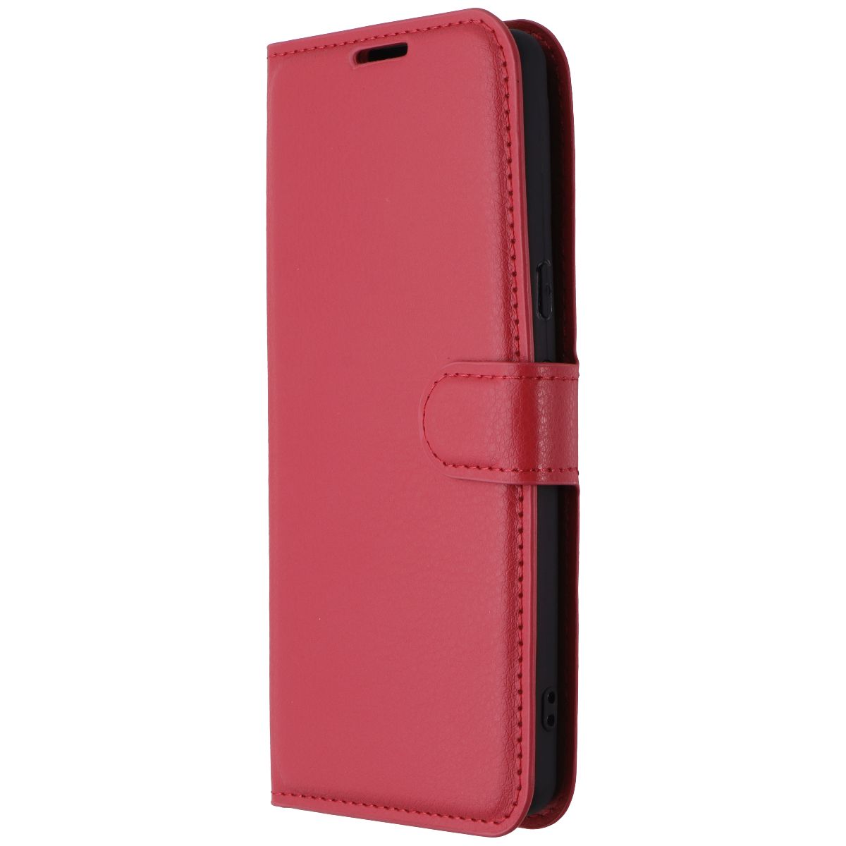 Generic Faux Leather Folio Case for Google Pixel 7 - Red - New