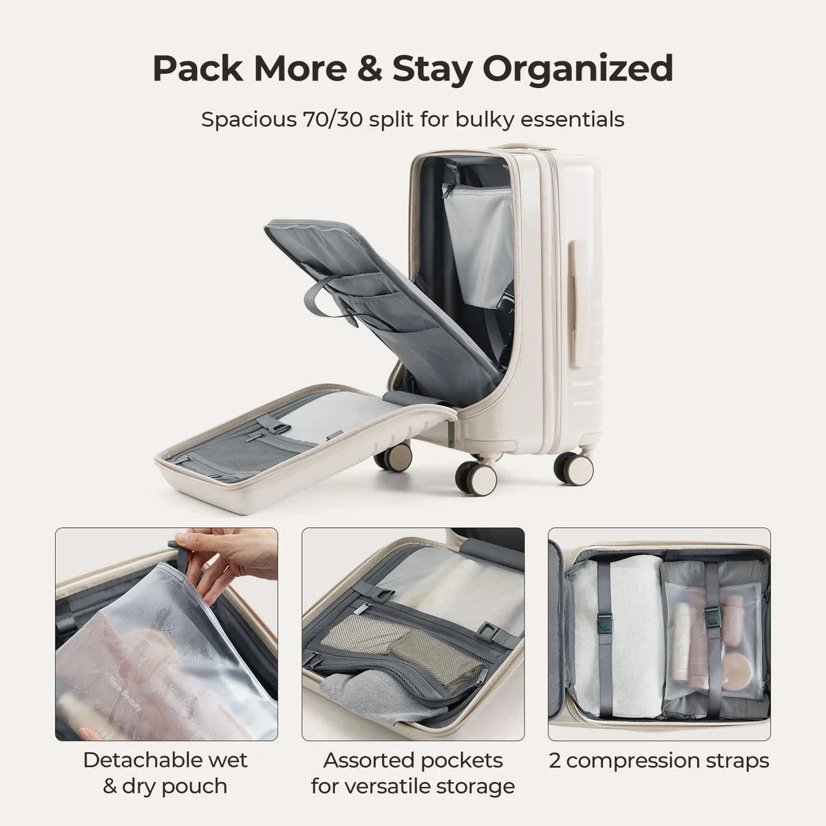Getaway 20'' Carry-on: Front-Opening