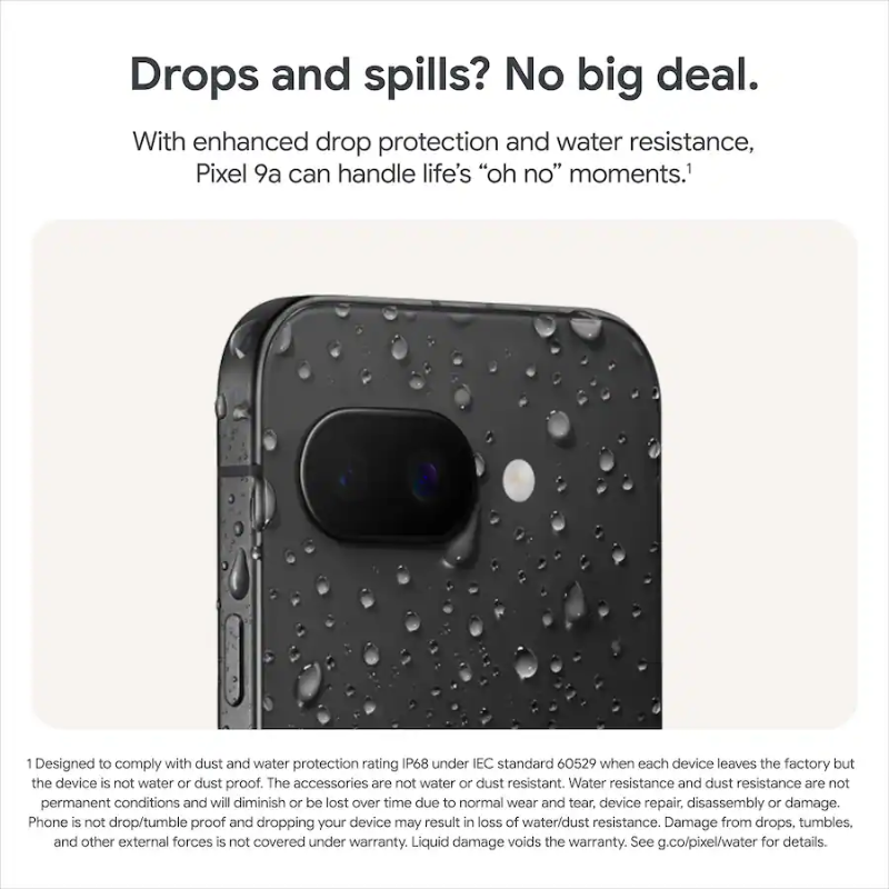 Google Pixel 9a Obsidian 128GB (Unlocked)