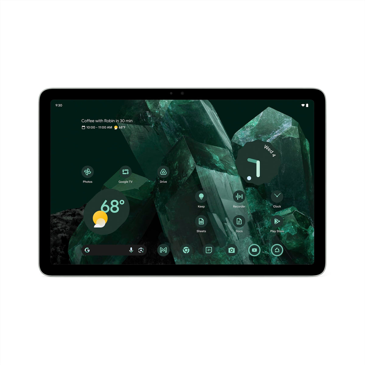 Google Pixel Tablet 11" - Wi-Fi - (Tablet Only) - 256GB - Hazel - GA04934-US