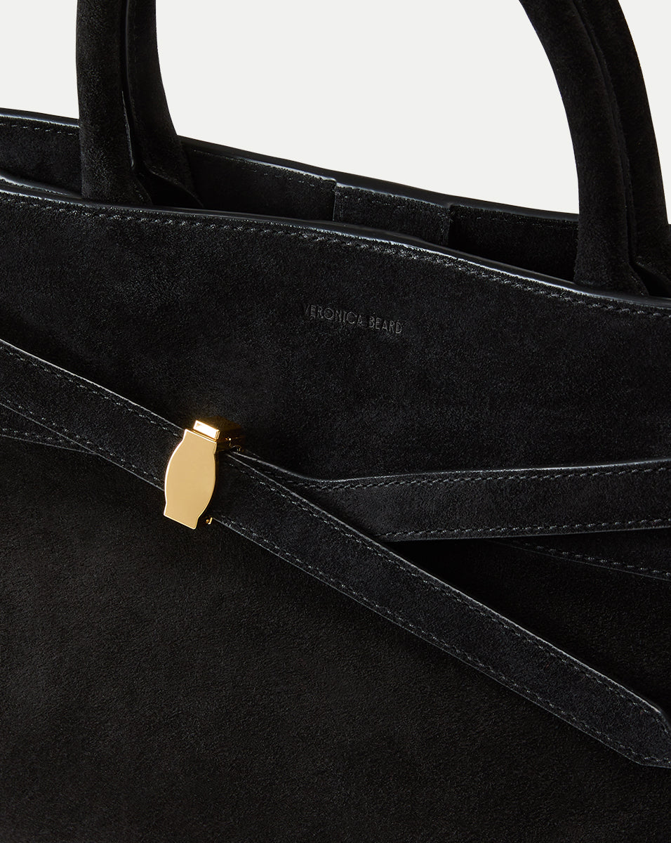 Veronica Beard Suede Dash Bag