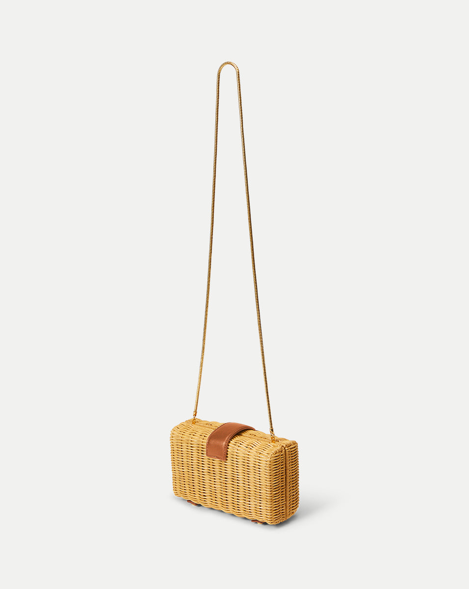 Veronica Beard Lock Box Clutch