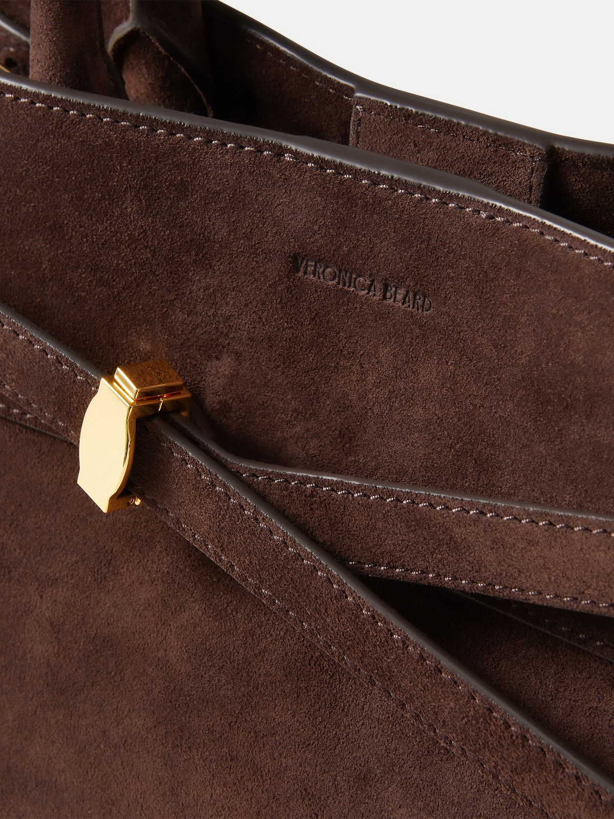 Veronica Beard Suede Dash Bag