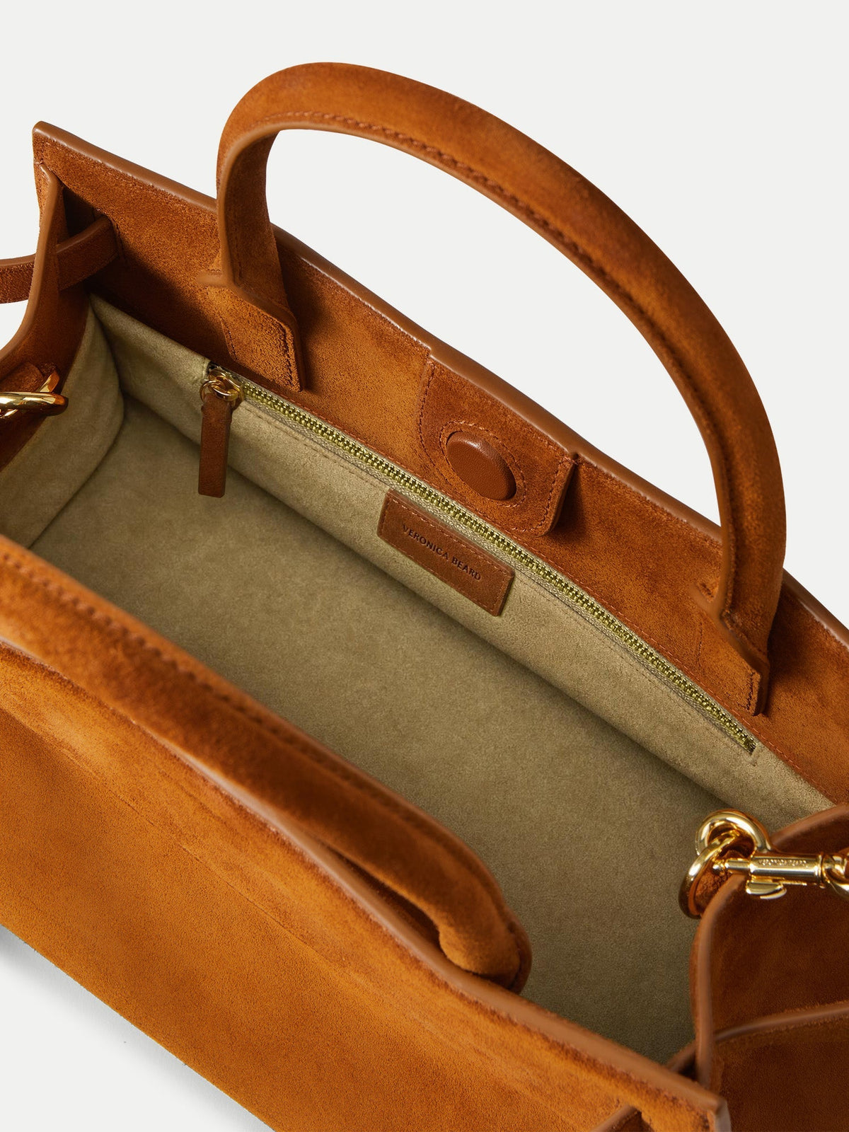 Veronica Beard Suede Dash Bag