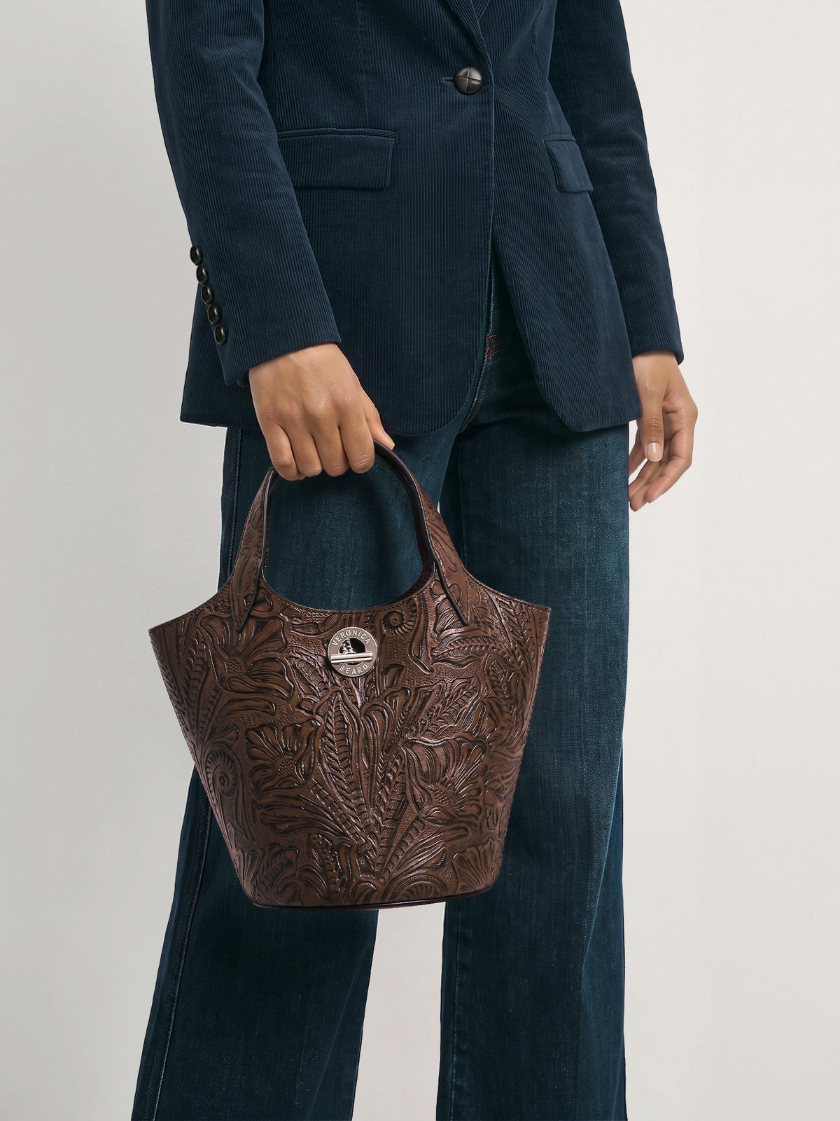 Embossed Anchor Bag