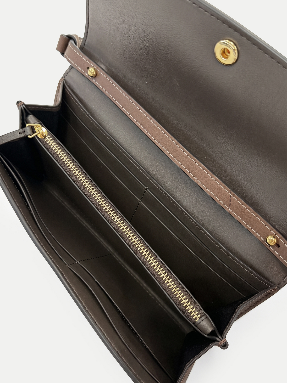 Leather Crossbody Wallet