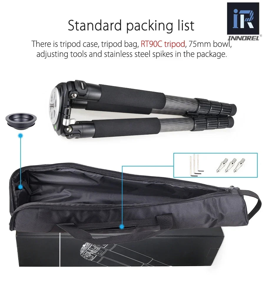INNOREL RT90C (LT404C) Heavy Duty Tripod
