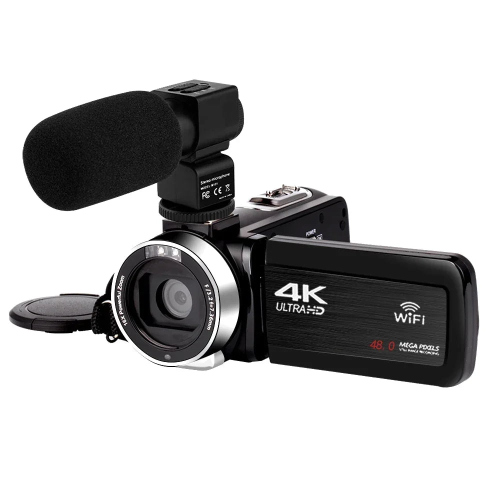 KOMERY 4K WiFi Video Camcorder