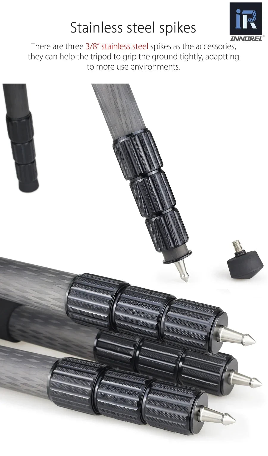 INNOREL RT90C (LT404C) Heavy Duty Tripod