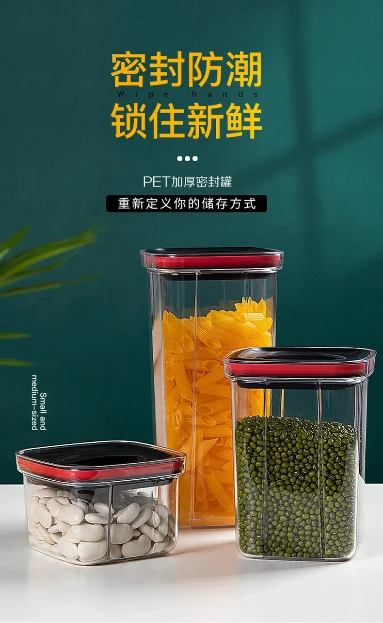 Plastic Food Storage Container with Lid