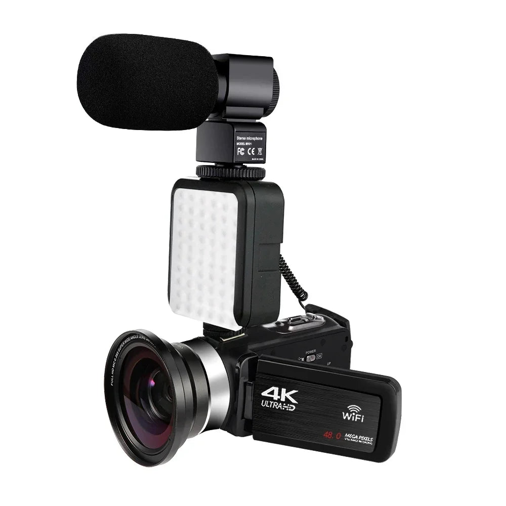 KOMERY 4K WiFi Video Camcorder