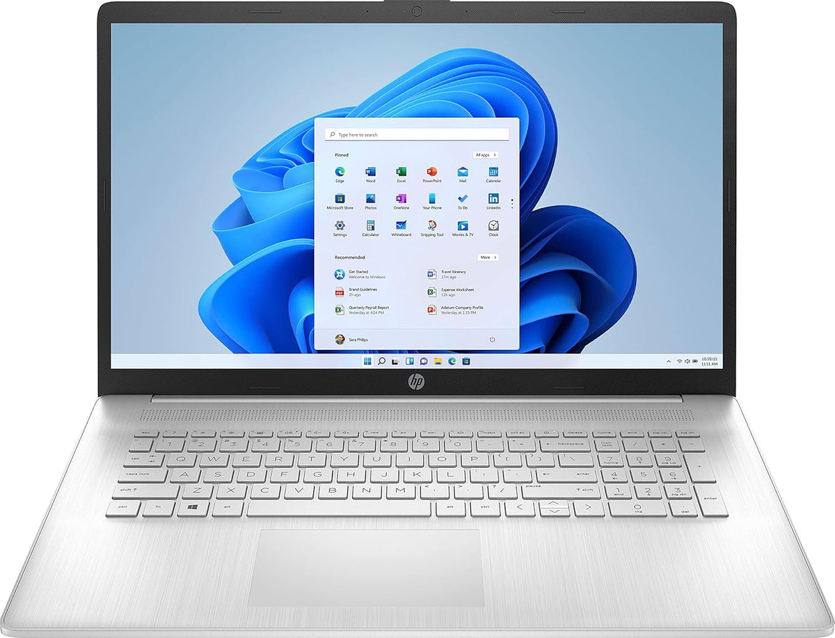 HP Laptop – 17.3" FHD – Intel Core i5-1135G7 – 8GB RAM – 256GB SSD – Silver – 17-CN0023DX