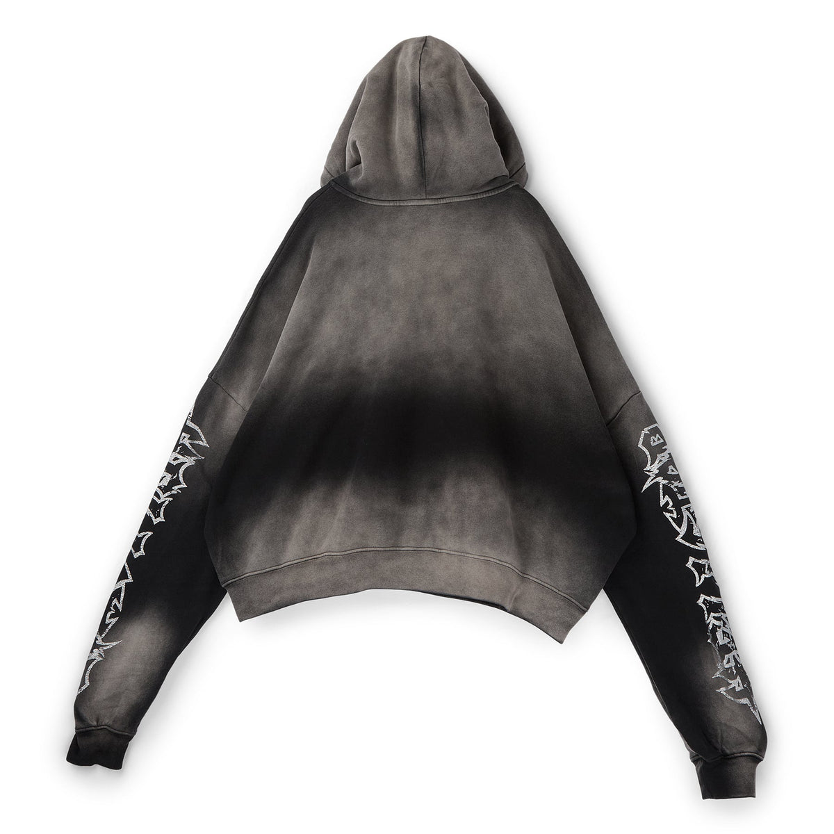 Hellstar Stars Shine Graffiti Hoodie (Black)