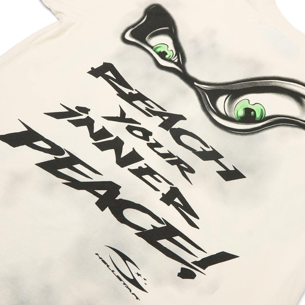 Hellstar Reach Your Inner Peace Yoga T-Shirt (White)
