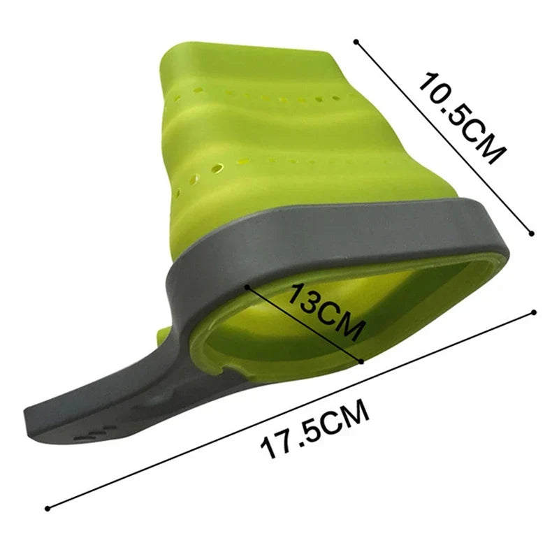 Foldable Silicone Pasta Colander Strainer
