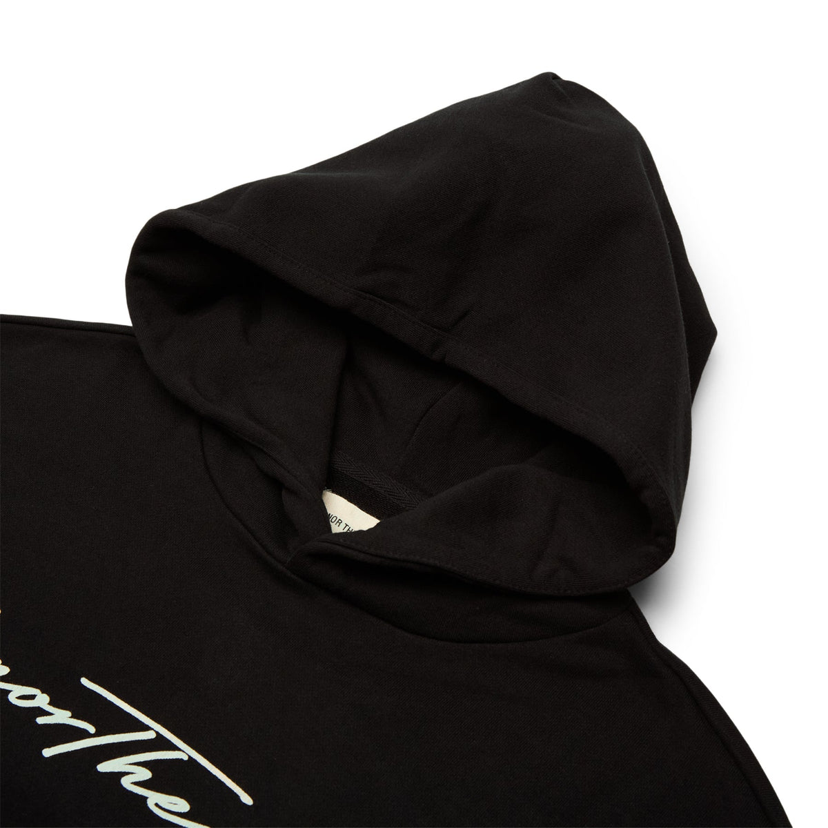 Honor The Gift Script Hoodie (Black)